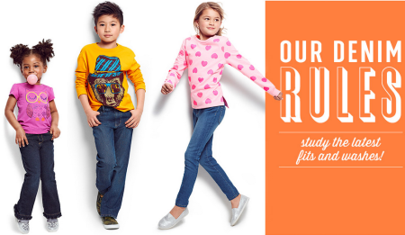 $5.59 (Reg $20) Kid’s Jeans + Free Shipping (Today Only)