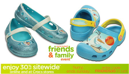 *HOT* $6.99 (Reg $20) Flip Flops & Extra 30% Off Crocs Sale