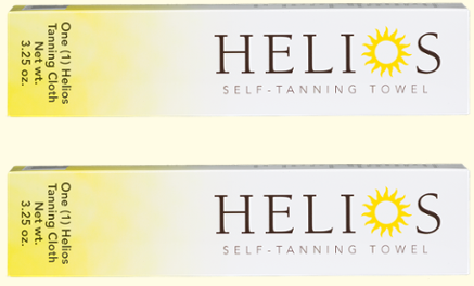 Free Helios Self Tanning Towel