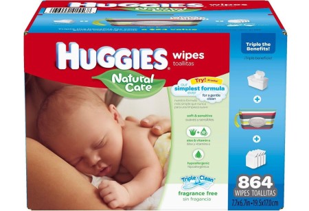 Free Huggies Wipes with Carrying Case at BJs