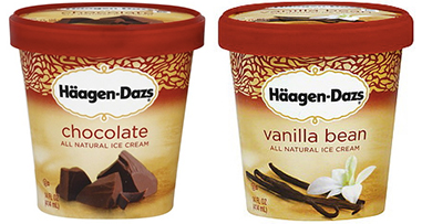 $1.99 (Reg $5.29) Haagen Dazs Ice Cream at Kroger Affiliates