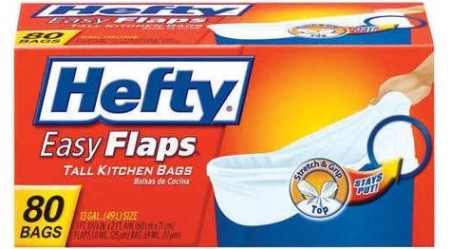 $4.74 (Reg $10) Hefty Trash Bags at CVS