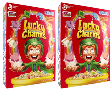 Free Sample Lucky Charms Cereal (Box Tops Members)