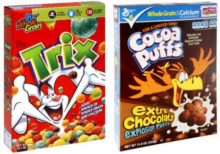 $0.75 (Reg $2) Trix Cereal at Walgreens