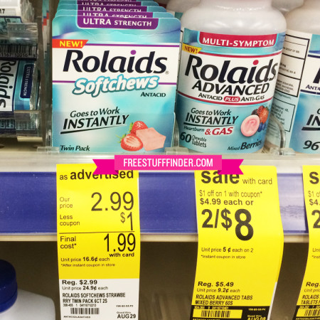 Possible Free (Reg $3) Rolaids Softchews at Walgreens