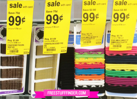 $0.99 Scunci No Damage Elastics or Conair Bobby Pins at Walgreens