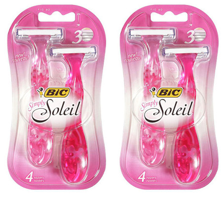 $1.71 (Reg $7.29) BIC Simply Soleil Razors (4 ct) at Walgreens