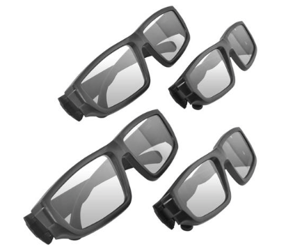 $2.98 (Reg $20) 3D Glasses Family Pack + Free Store Pickup