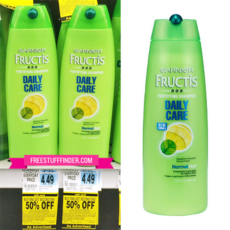 $0.79 (Reg $4.49) Garnier Fructis Shampoo at Rite Aid