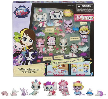 $7.68 (Reg $30) Littlest Pet Shop Getting Glamorous Pet Styling Pack + Free Pickup (9/23 Only)