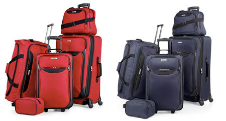 $84.99 (Reg $200) 5-Piece Luggage Set + FREE Pickup