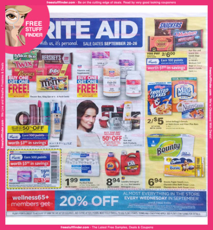 *HOT* Rite Aid Ad Preview (Week 9/20 – 9/26)