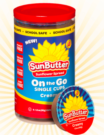 Free Sample SunButter On The Go Cups + $4 Off Coupons