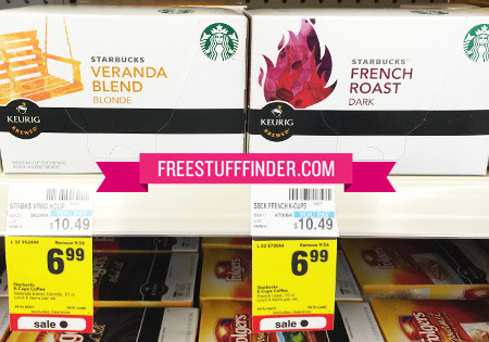 $0.39 Per K-Cup Starbucks Coffee at CVS