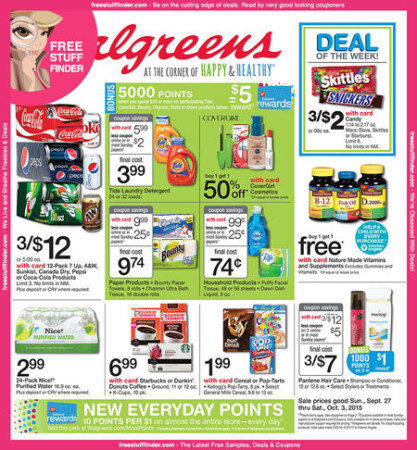 *HOT* Walgreens Ad Preview (Week 9/27 – 10/3)
