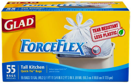 free-glad-yellow-forceflex-bag