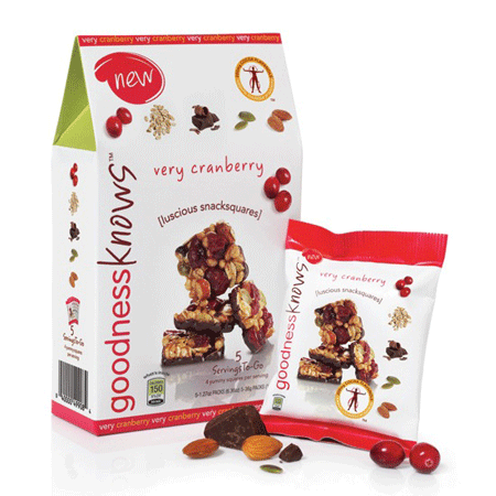 Possible Free Goodness Knows Snack Bars