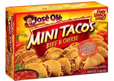 Free Jose Ole Mini Tacos at Walmart