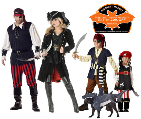 20% Off Halloween Costumes + Extra 15% Off at Kohl's (Today Only)