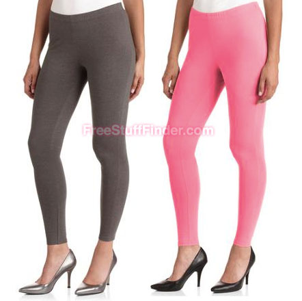 $4 (Reg $6.94) Faded Glory Women’s Knit Leggings + Free Store Pickup (9/15 Only)