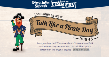 Free Chicken or Fish at Long John Silver’s (9/19)