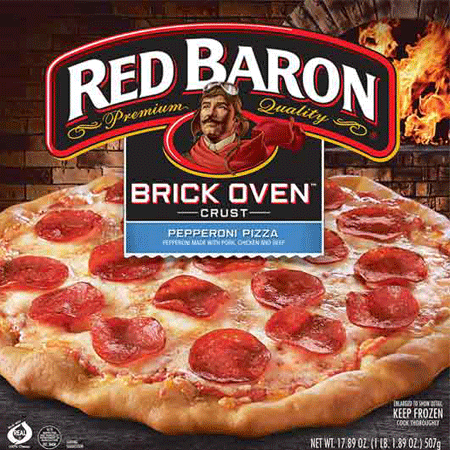 $2.63 (Reg $3.50) Red Baron Pizza at Walmart