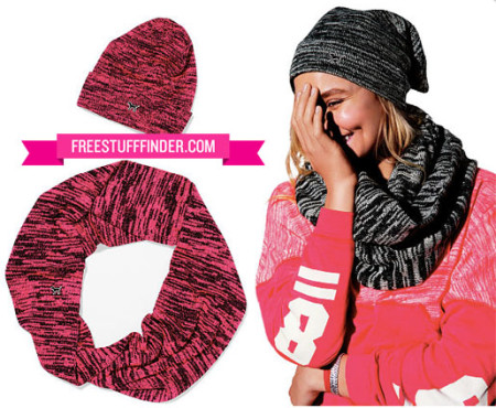 Free Beanie & Scarf w/ $65 Victoria's Secret Purchase ($39.95 Value)