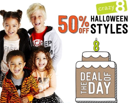 *HOT* 50% Off Halloween Styles at Crazy 8 (10/2 Only)