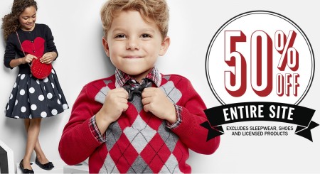 *HOT* 50% Off Entire Store + Free Shipping (The Children’s Place)