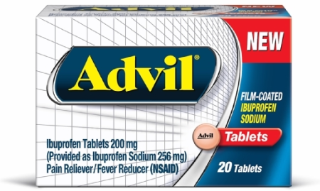 Free Sample Advil Film-Coated