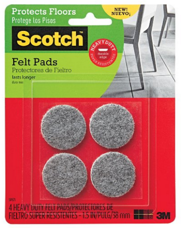 *HOT* Free Scotch Heavy Duty Felt Pads Protect Floors