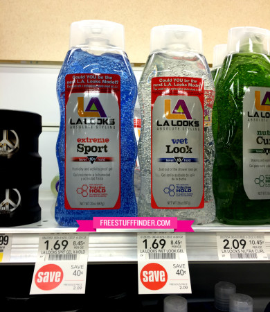 $0.44 (Reg $2.09) LA Looks Styling Gel at Publix