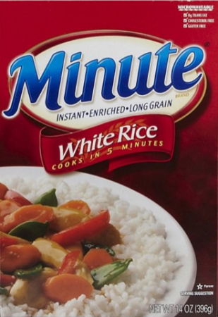 $0.89 (Reg $2) Minute Rice at Target