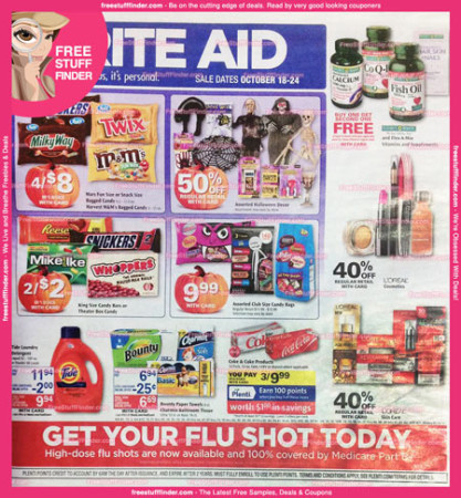 *HOT* Rite Aid Ad Preview (Week 10/18 – 10/24)