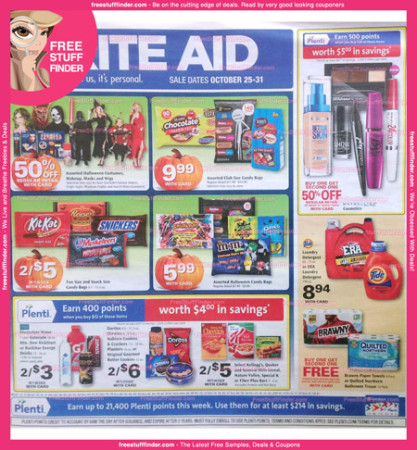 *HOT* Rite Aid Ad Preview (Week 10/25 – 10/31)
