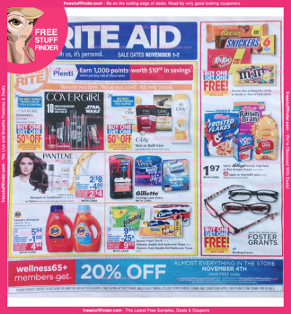 *HOT* Rite Aid Ad Preview (Week 11/1 – 11/7)