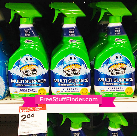 *HOT* $0.97 (Reg $3) Scrubbing Bubbles Bath Cleaner at Target