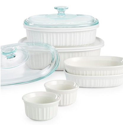 *HOT* $24.99 (Reg $80) Corningware 10-Piece Bakeware Set + Free Store Pickup