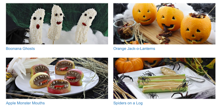 Free Fun Halloween Recipes