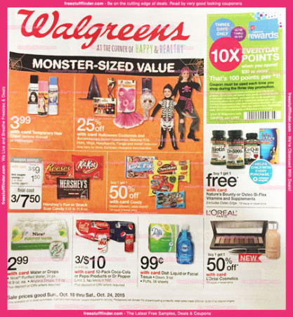 *HOT* Walgreens Ad Preview (Week 10/18 – 10/24)