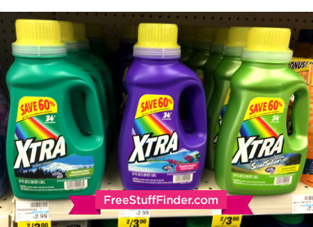 *HOT* $0.03 Per Load Xtra Liquid Laundry Detergent at CVS