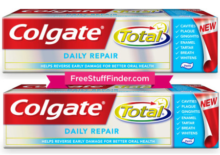 *FREE* Colgate Total Daily Repair Toothpaste at CVS