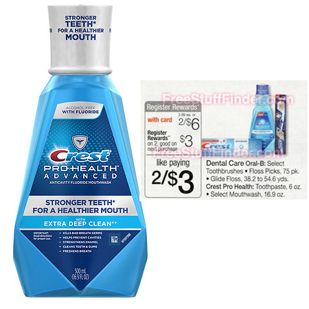 $0.17 (Reg $4.49) Crest Pro-Health Mouthwash at Walgreens