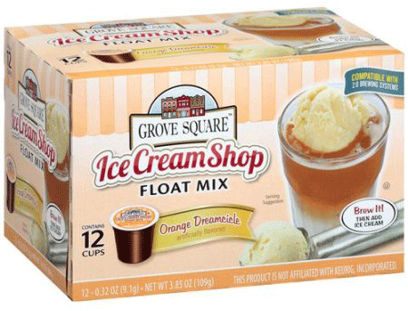 $0.33 per K-Cup Grove Square Ice Cream Float at Walmart
