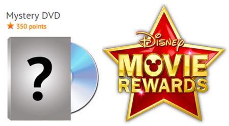 Mystery DVD Only 350 Points (Disney Movie Rewards)