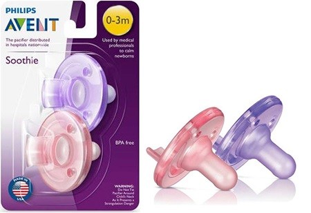 $1.12 (Reg $3.12) Philips Avent Pacifiers at Walmart