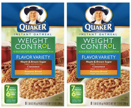 *HOT* $0.02 (Reg $4.29) Quaker Weight Control Oatmeal at Safeway