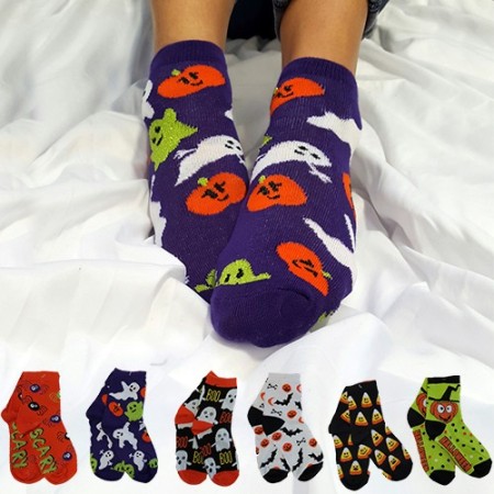 $4.99 (Reg $20) Halloween Socks 6-Pairs + Free Shipping