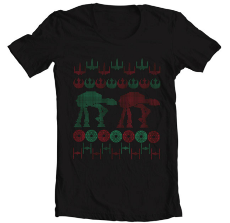 $9.99 Star Wars Ugly Christmas T-Shirt + Free Shipping