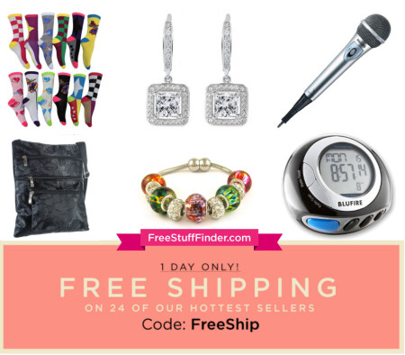 Free Shipping Sitewide at Tanga (Today 1/13 Only)